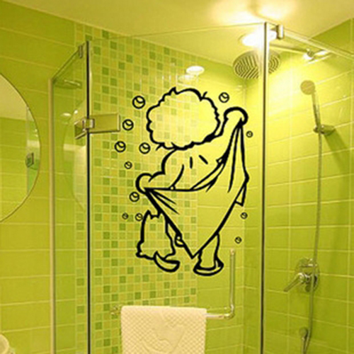 Bathroom wall sticker for - bathroom,