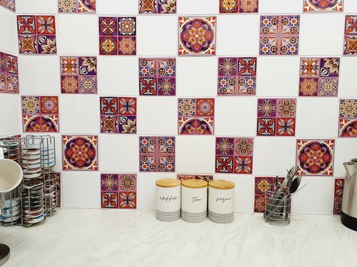 Tile stickers mosaic transfers - mosaic,