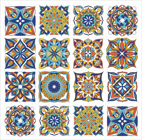 Tile stickers mosaic - stickers, transfers