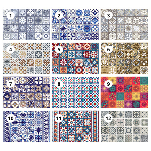 Tile transfers stickers wall - stickers,