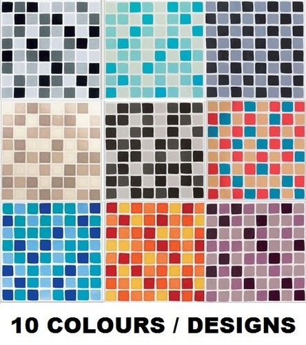 Mosaic tile stickers - tile,