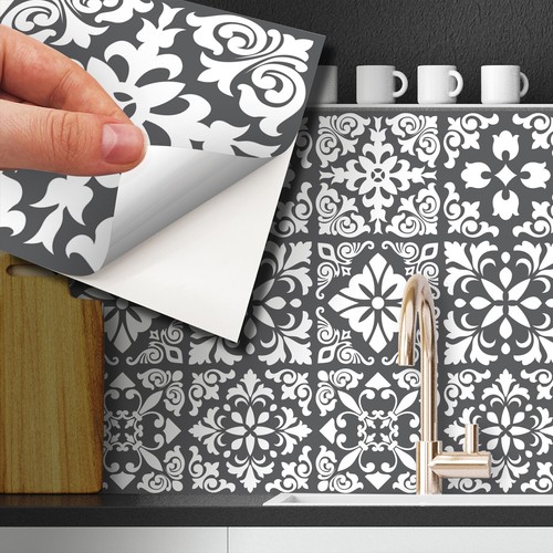 Tile transfers stickers - transfers, wall