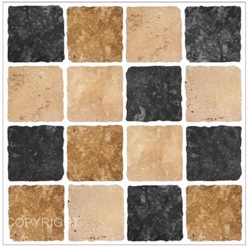 Pack black brown tile - pack,