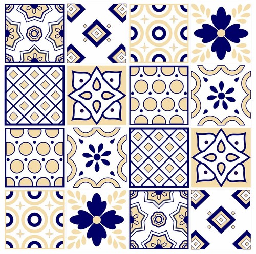 Tile stickers mosaic transfers - tile,